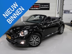Volkswagen Beetle Cabriolet - 1.2 TSI Sound Airco-ecc Navigatie App connect Sportvelgen 17 inch Parkeersensoren Windsche