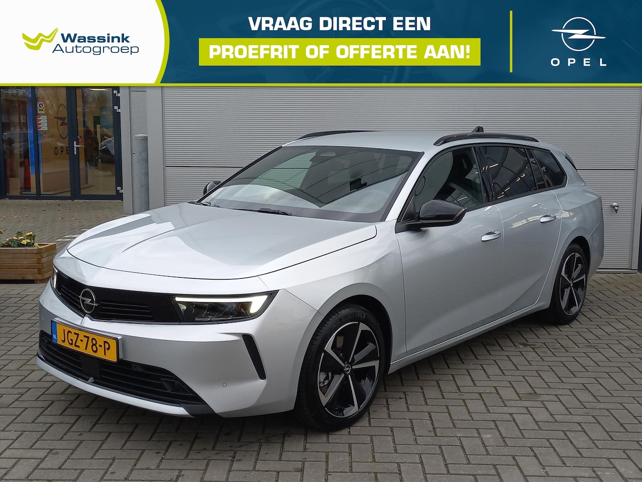 Opel Astra Sports Tourer - 1.2T Hybride 146pk Business Edition Autom. | Climate control | Navigatie | Trekhaak | Wint - AutoWereld.nl