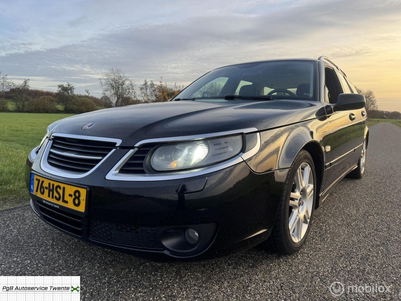 Saab 9-5 Estate - 2.0t Griffin Hirsch 210pk Dakje! nw apk - AutoWereld.nl