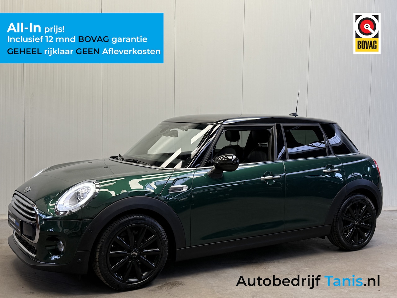 MINI Cooper - Mini 1.5 136PK LEDER-XENON-SPORT INT-NAVI-LMV-ECC - AutoWereld.nl