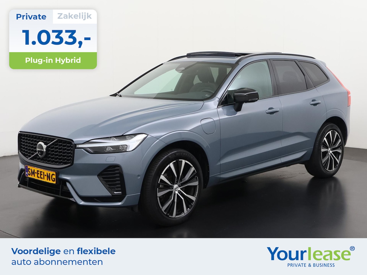 Volvo XC60 - 2.0 T6 Long Range AWD Plus Dark | All-in 1033,- Private Lease | Direct uit voorraad - AutoWereld.nl