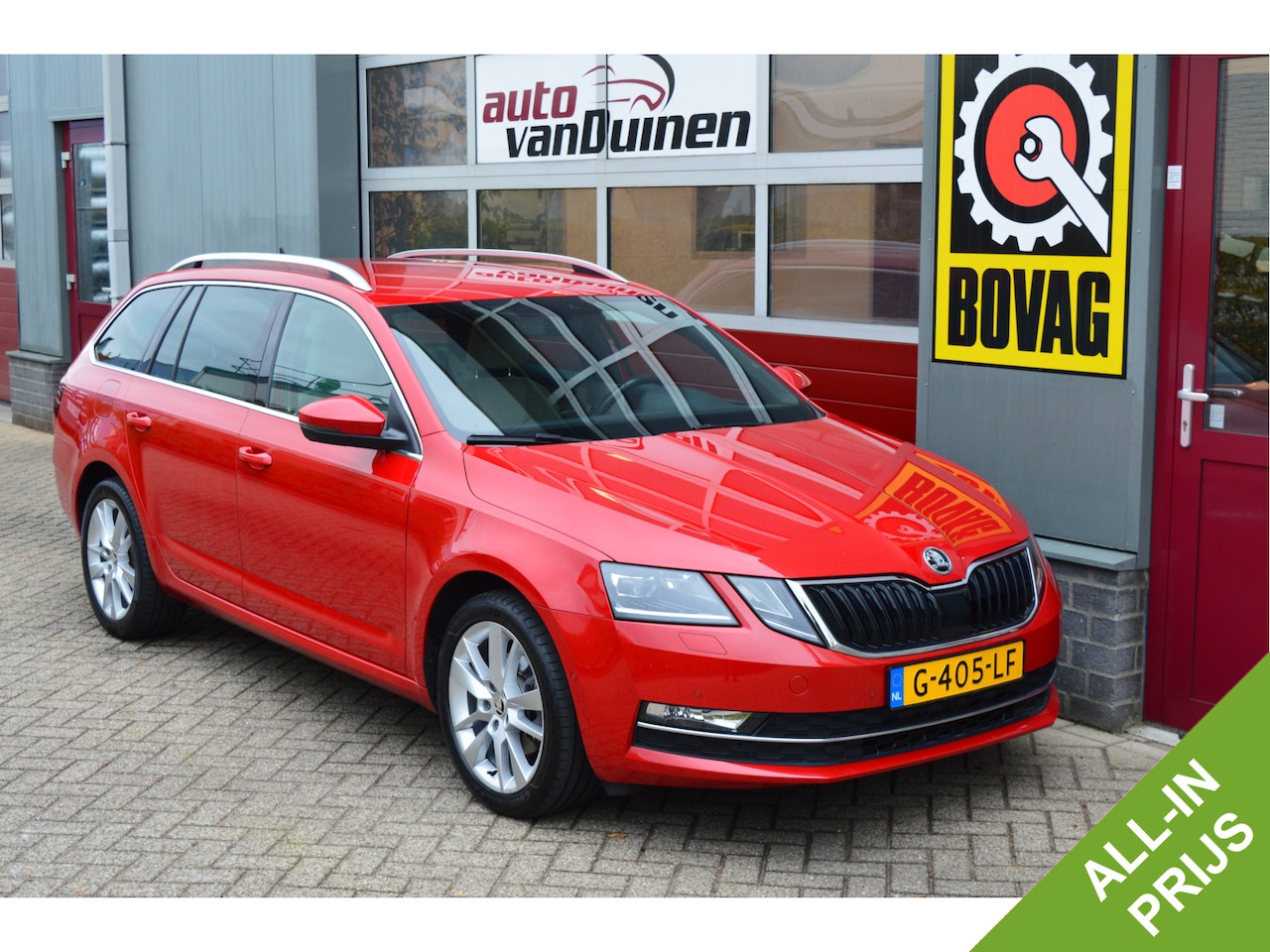 Skoda Octavia Combi - 1.0 TSI Greentech Business Edition Plus O.a: Canton, Stoelverw, Clima, Navi, Carplay, Etc. - AutoWereld.nl