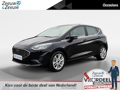 Ford Fiesta - 1.0 EcoBoost Hybrid Titanium | Dealer onderhouden | Apple carplay & Android auto | Navigat