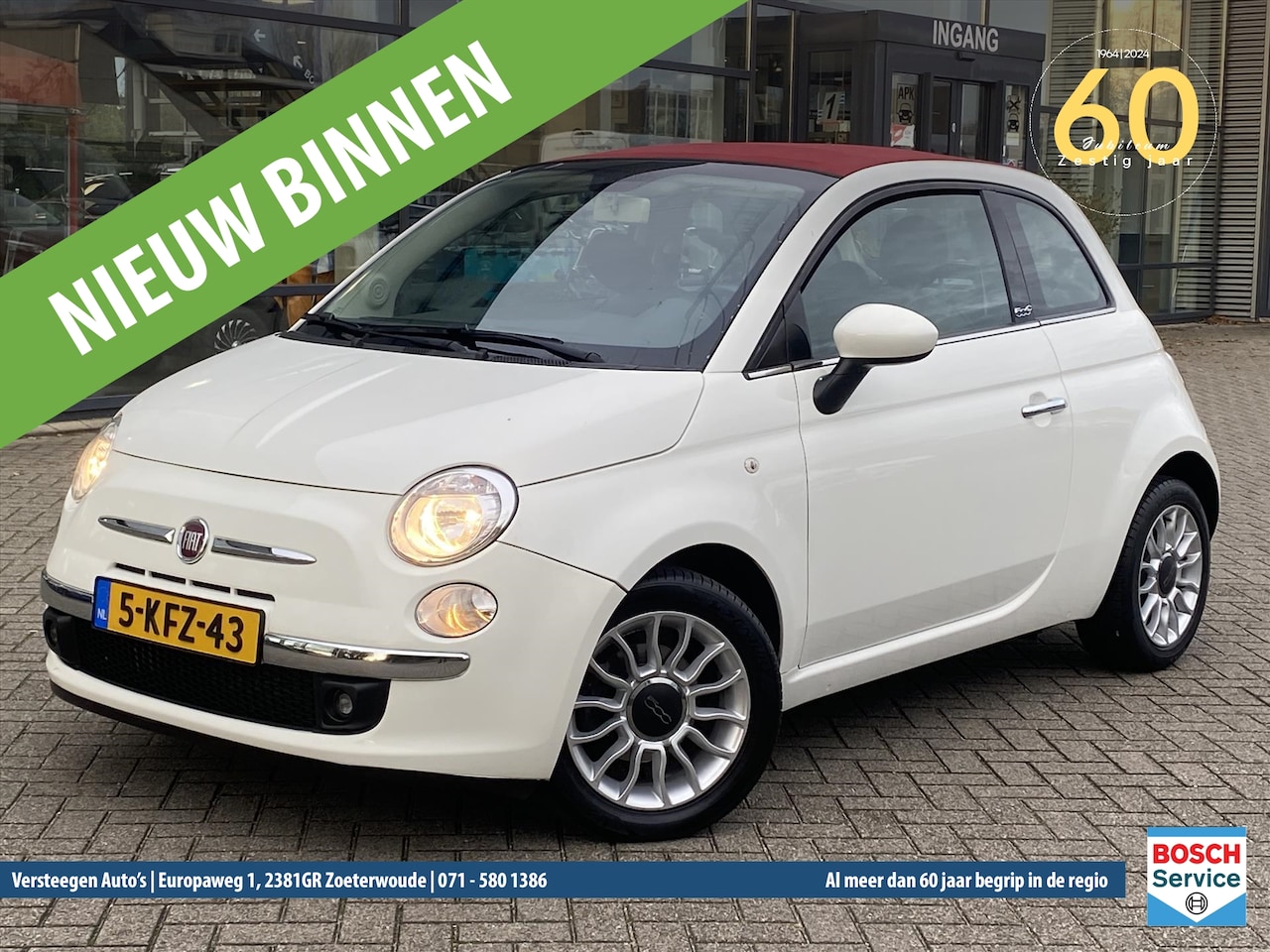 Fiat 500 C - 0.9 85pk Turbo Twinair Lounge - AutoWereld.nl