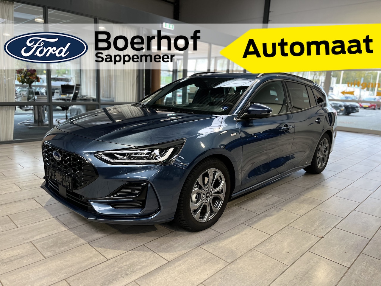 Ford Focus Wagon - ST-Line EcoBoost Hybrid 155 pk | Winter Pack | Adapt. Cruise | B&O | Camera | All Seasons - AutoWereld.nl