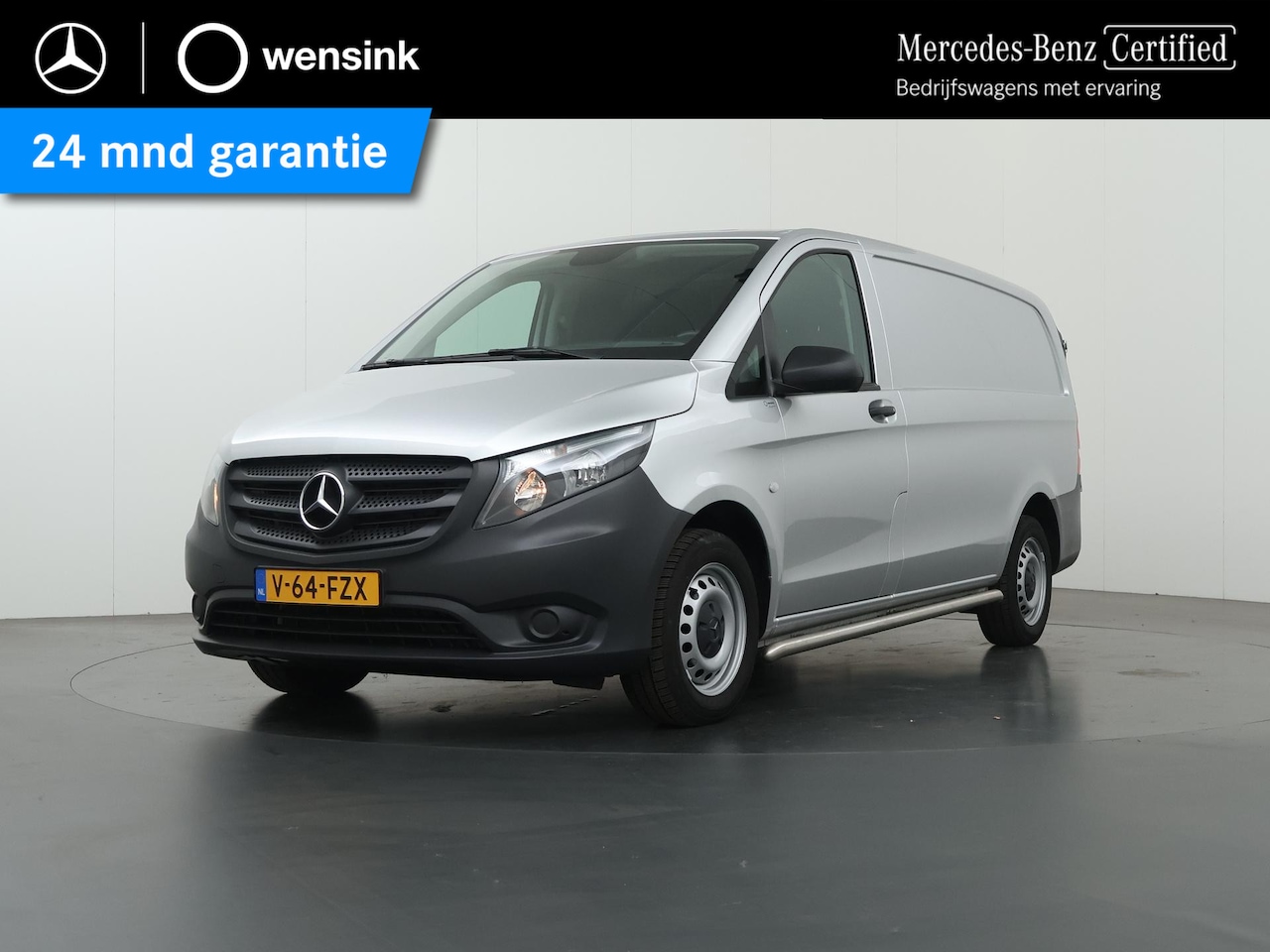 Mercedes-Benz Vito - 114 CDI L2 | Aut. | Achterdeuren | Sidebars | 3-zits | Parkeercamera | Bluetooth | Certifi - AutoWereld.nl