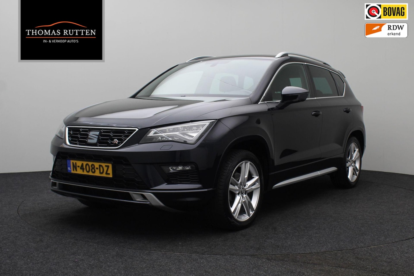 SEAT Ateca - 1.5 TSI FR Business Intense Black 2020 | LPG | Navigatie | Digitaal Dashboard | Carplay | - AutoWereld.nl