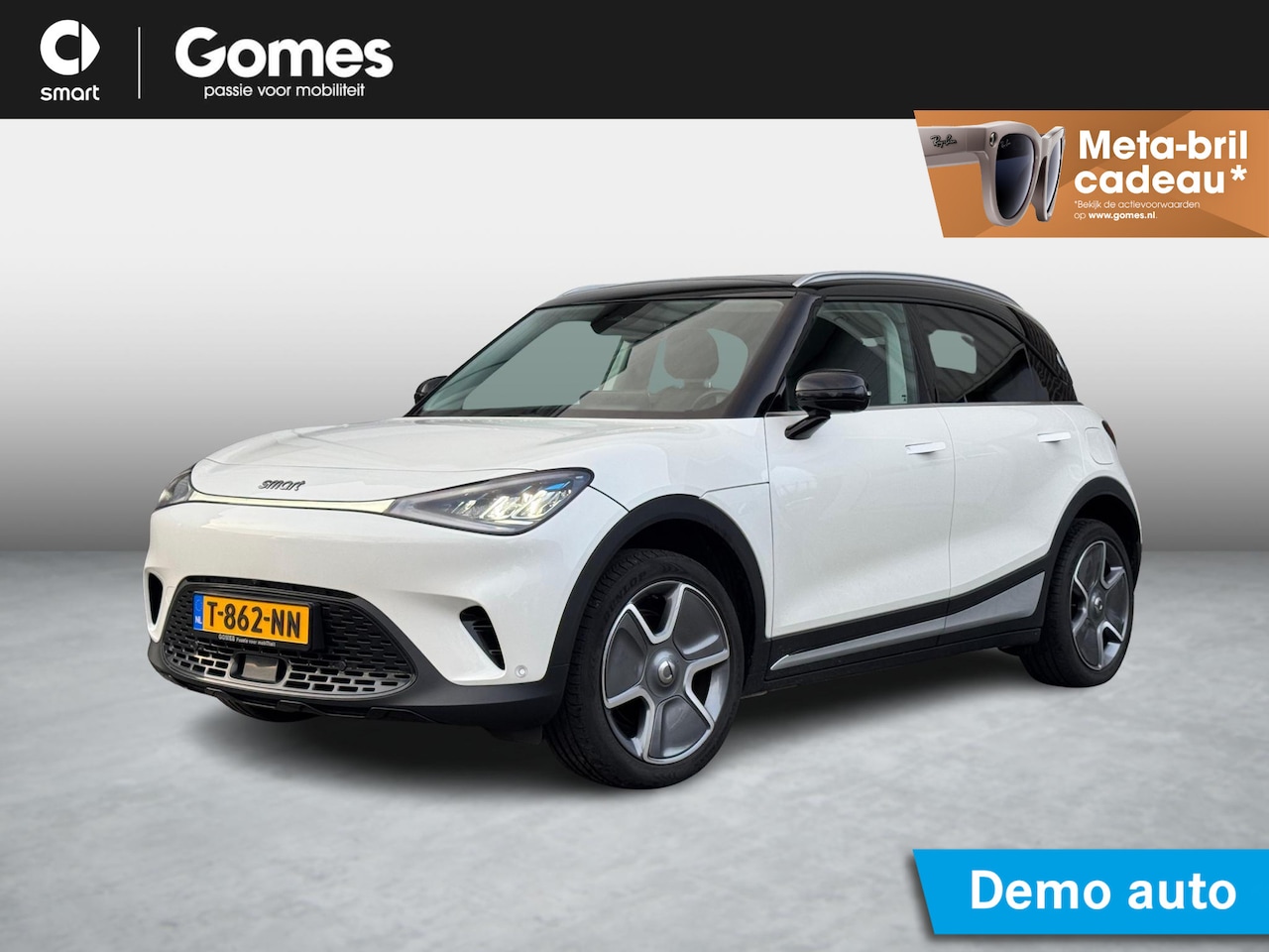 Smart #1 - Pro+ | Panoramadak | Adaptieve Cruise Control | 360° Camera | Dodehoekdetectie | CyberSpar - AutoWereld.nl