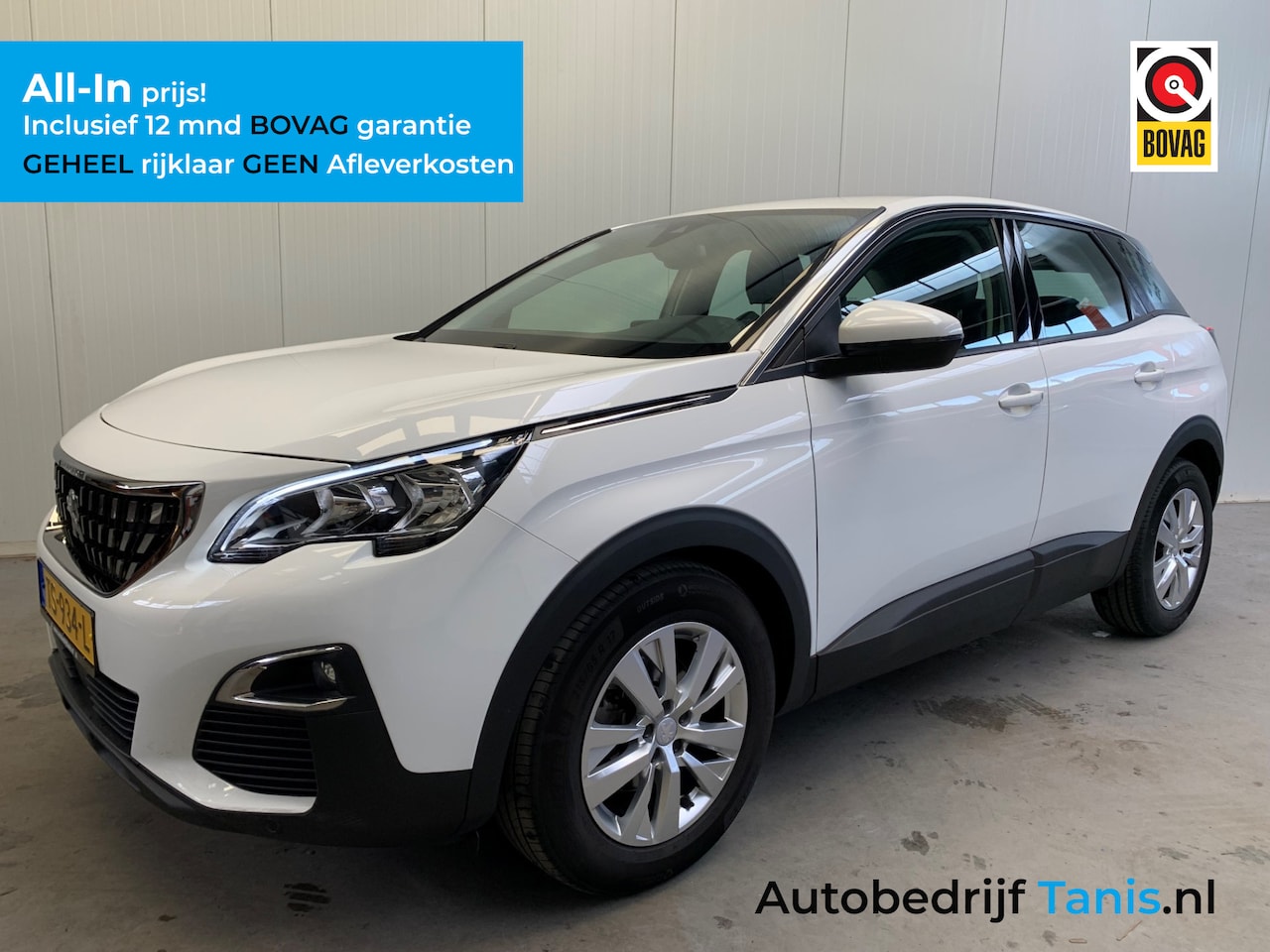 Peugeot 3008 - 1.2 Turbo 131PK PureTech Blue Lease Executive NAVIGATIE-VOL LEDER-AIRCO/ECC-CAMERA-PDC-DIG - AutoWereld.nl