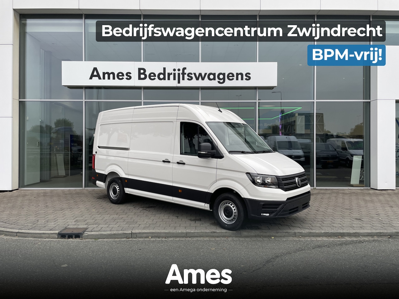 Volkswagen Crafter - 35 2.0 TDI L3H3 Trendline 140PK | 270 graden achterdeuren | app connect - AutoWereld.nl
