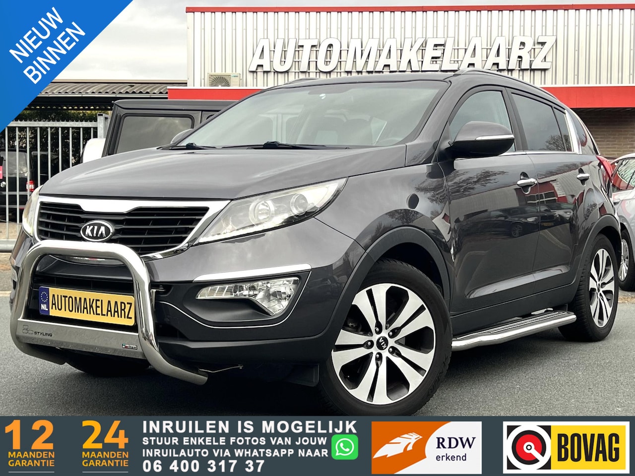 Kia Sportage - 1.6 GDI X-ecutive Plus Pack TREKHAAK LEDER NAP - AutoWereld.nl