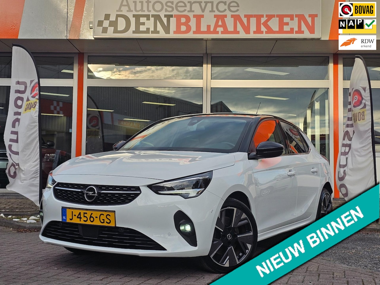 Opel Corsa-e - E-Launch Edition 50 kWh BJ.2020 / Navi / Keyless / Camera / Half Leer / Zwart Dak / 17"Lmv - AutoWereld.nl