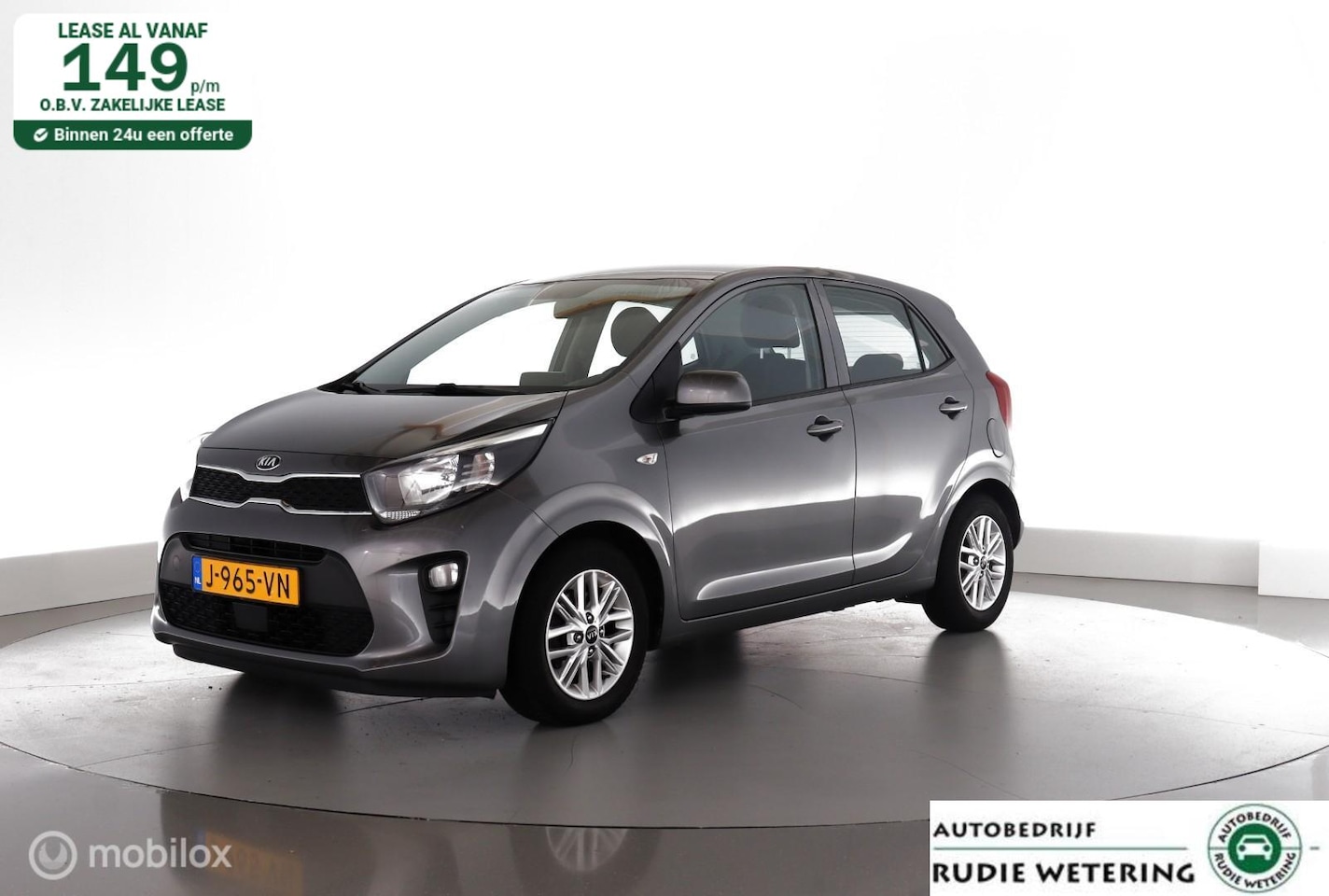 Kia Picanto - 1.0 DPi DynamicLine Carplay|Android|dab|cam|lmv14 - AutoWereld.nl