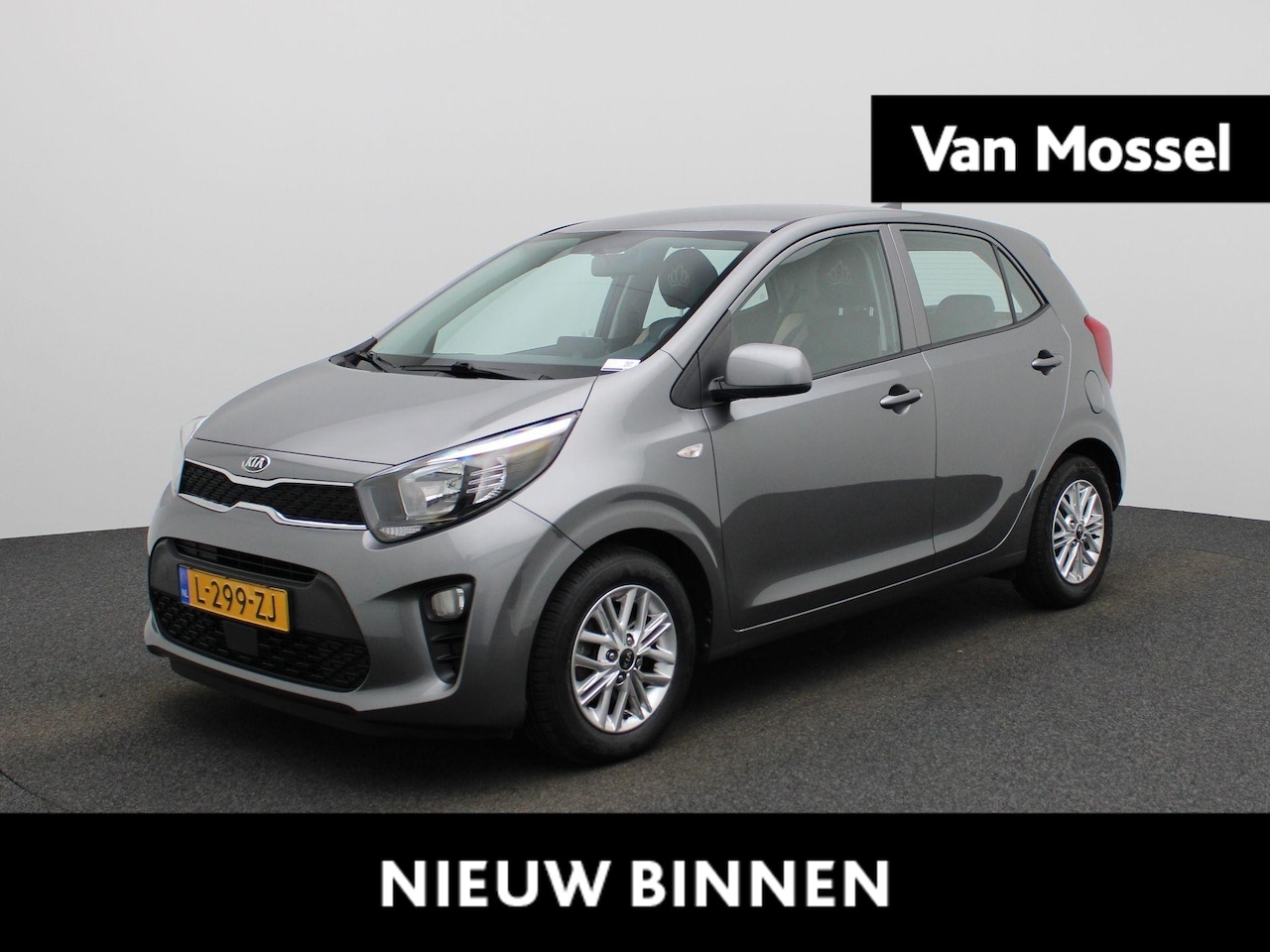 Kia Picanto - 1.0 DPi DynamicLine | APPLE CARPLAY | ACHTERUITRIJCAMERA | LEDEREM STOELEN | AIRCO | - AutoWereld.nl