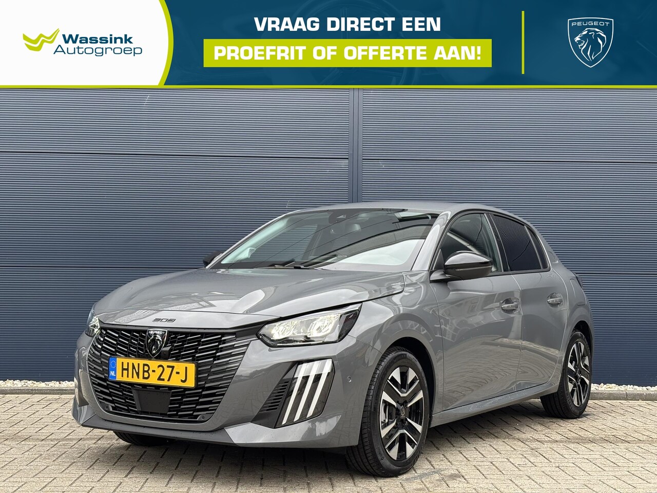 Peugeot 208 - 1.2 PureTech 100pk Allure | Navigatie | 360 camera | Keyless entry | Adaptive cruise contr - AutoWereld.nl