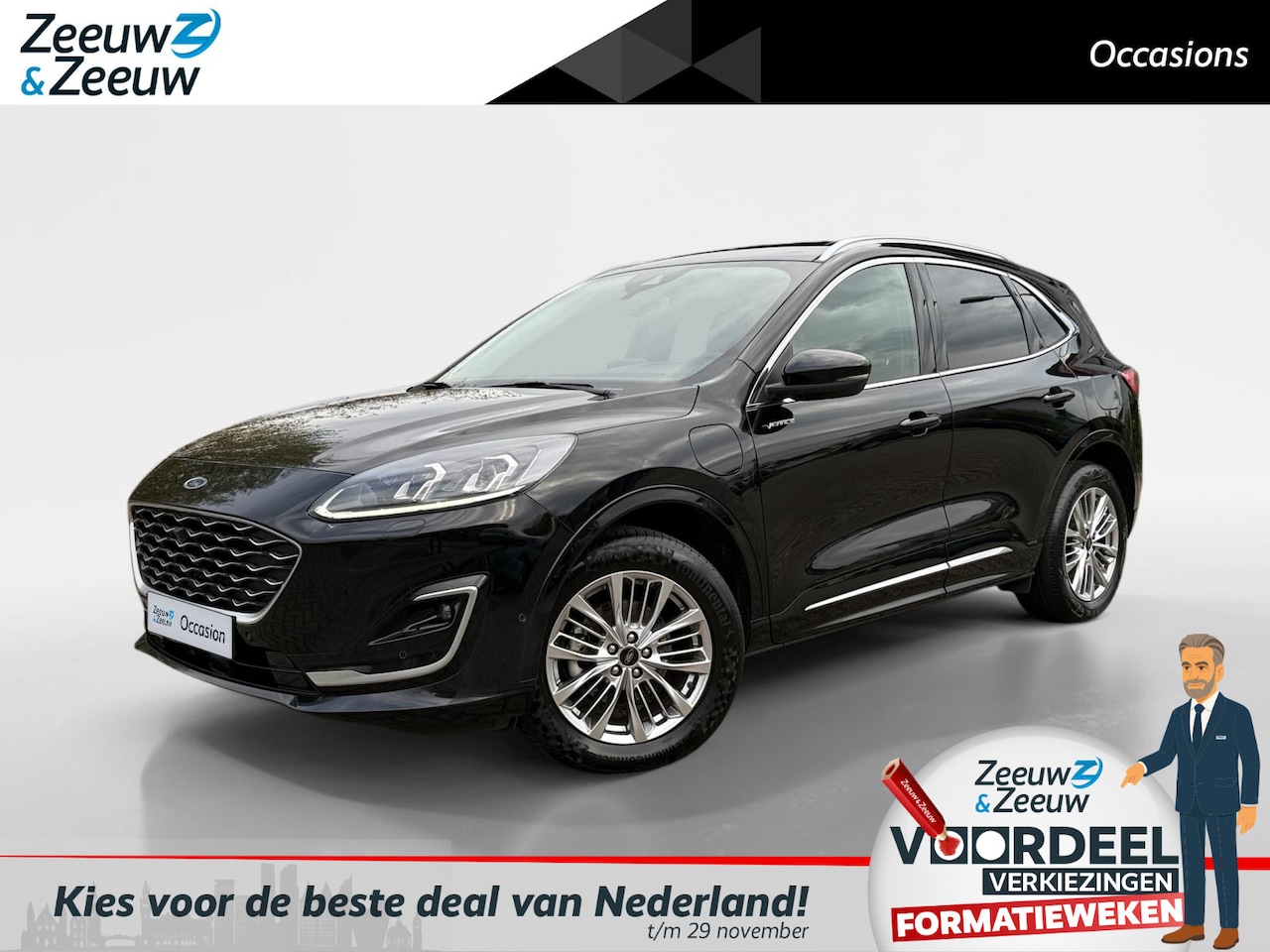 Ford Kuga - 2.5 PHEV Vignale | Zeer nette auto | Driver Assistance Pack | Winter Pack | Technology Pac - AutoWereld.nl