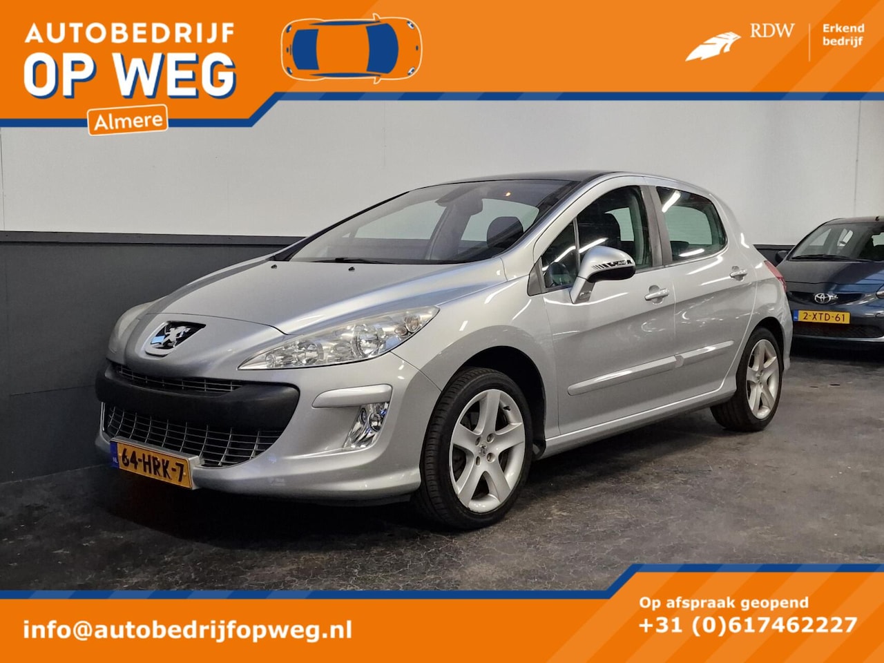 Peugeot 308 - 1.6 VTi XT | Pano HANDEL EXPORT - AutoWereld.nl