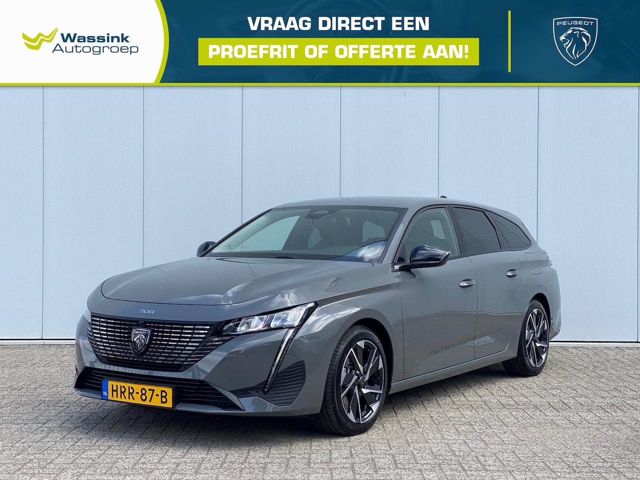 Peugeot 308 SW - 1.6 HYbrid 180pk e-EAT8 Allure Avantage | Navigatie | 360* Camera | Adaptive Cruise | - AutoWereld.nl