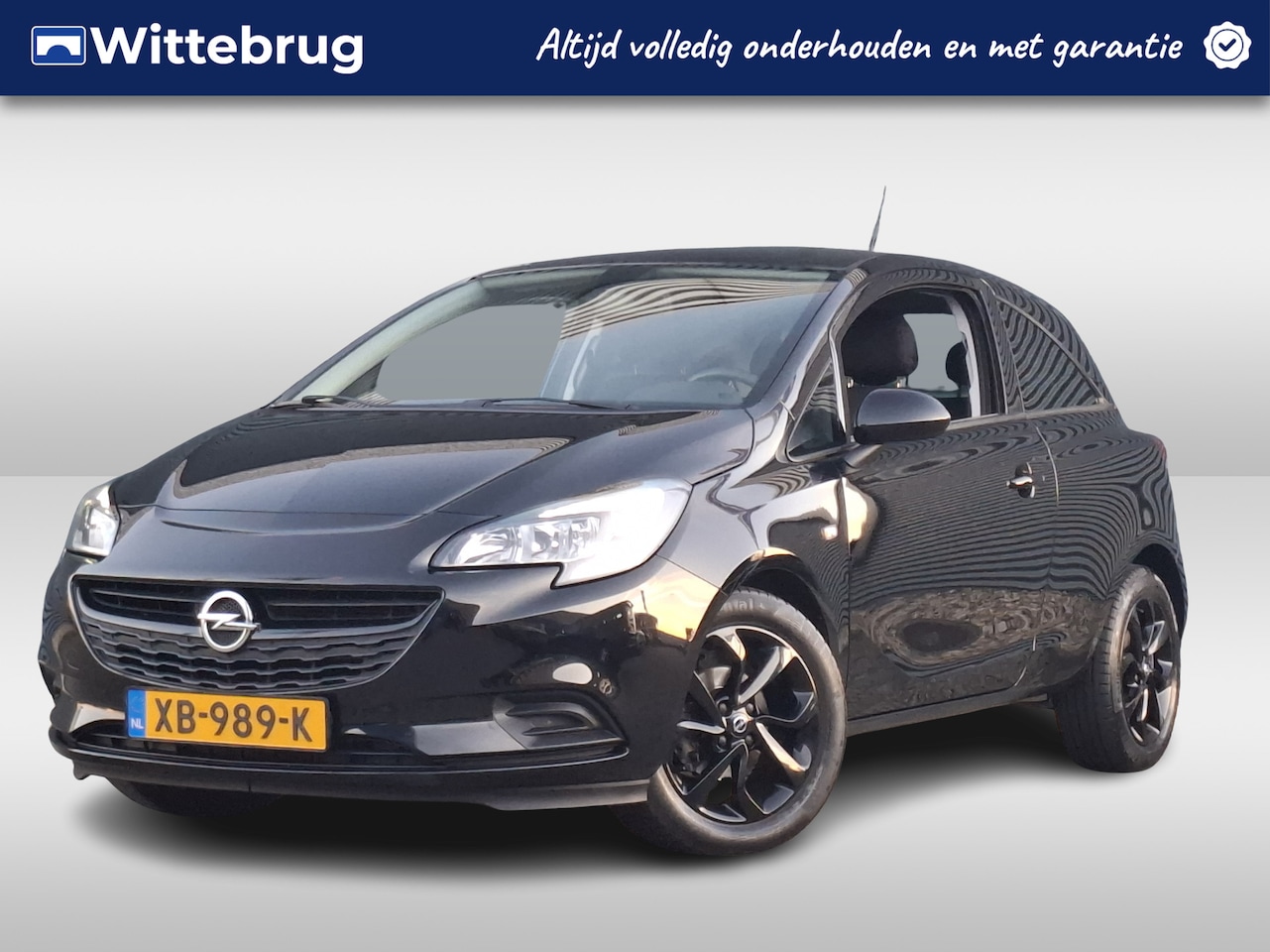 Opel Corsa - 1.4 Black Edition | Navigatie | Cruise Control | DAB | Superleuke uitvoering !! - AutoWereld.nl
