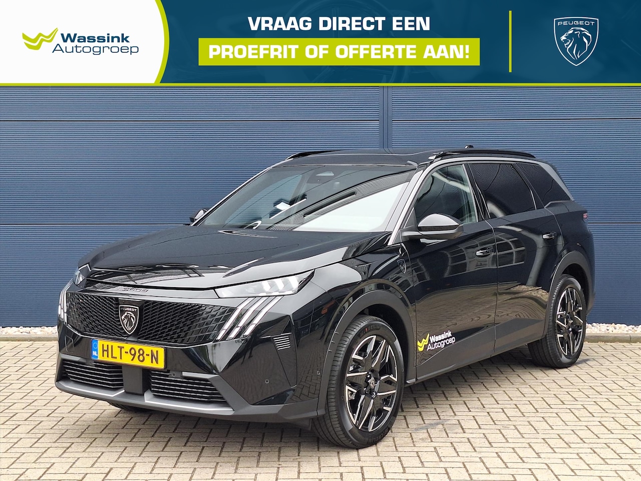 Peugeot 5008 - 1.2 Hybrid 136pk e-DSC6 GT 7-Zits | Panoramisch Schuif dak | 360 Vision Pack | Alcantara | - AutoWereld.nl
