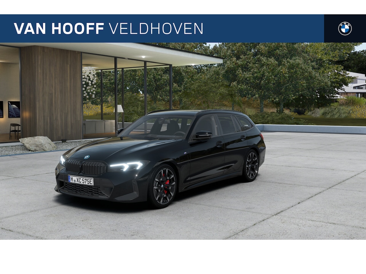 BMW 3-serie Touring - 330e High Executive M Sport Automaat / Sportstoelen / Adaptieve LED / Parking Assistant Pl - AutoWereld.nl