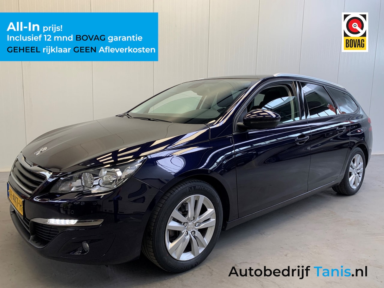 Peugeot 308 SW - 1.2 PureTech 110PK Blue Lease Executive NAVI-PANODAK-ECC-LMV-PDC - AutoWereld.nl