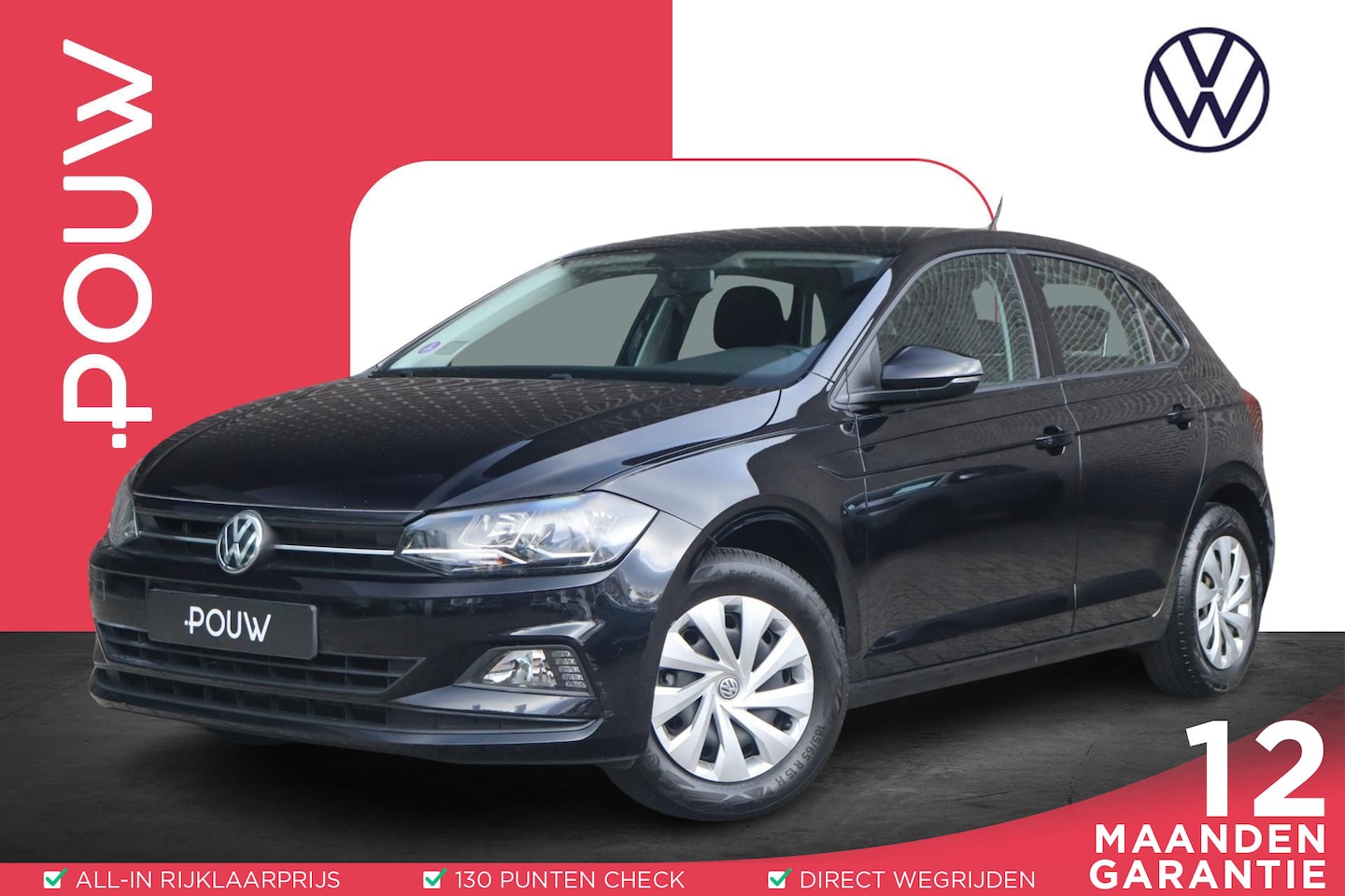 Volkswagen Polo - 1.0 TSI 95pk Comfortline | Airconditioning | Navigatie | Adaptieve Cruise Control - AutoWereld.nl