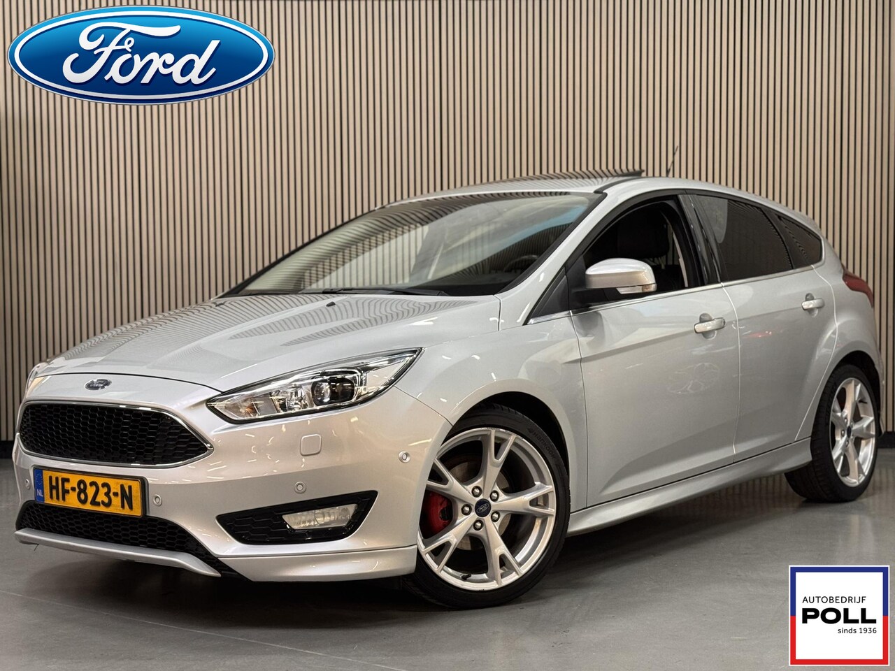 Ford Focus - 125pk Titanium S-Line Edition Full-Options Xenon Winter Parking pack Half Leer 18" LM 5d D - AutoWereld.nl