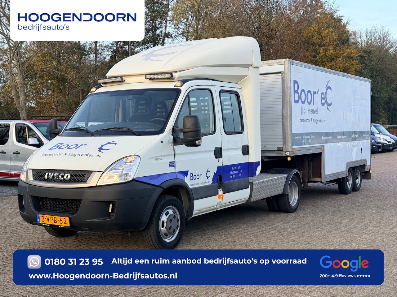Iveco Daily - 40C17 3.0 170pk EURO 5 - DC - BE-Trekker + Trailer - AutoWereld.nl