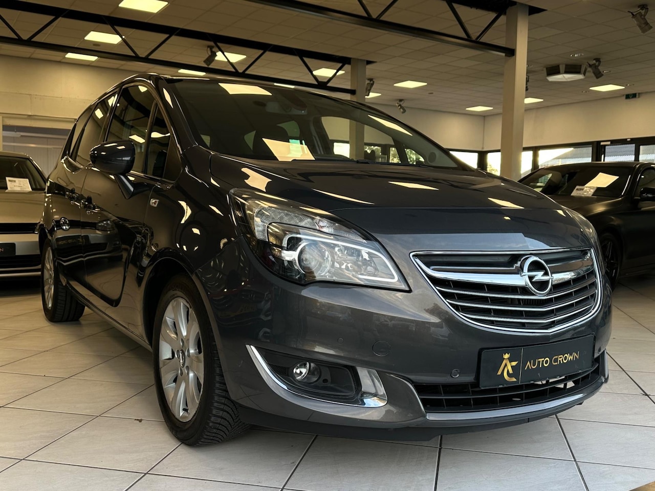 Opel Meriva - 1.4 Turbo Blitz Luxe Model! Leder Navi Stoelverwarming - AutoWereld.nl