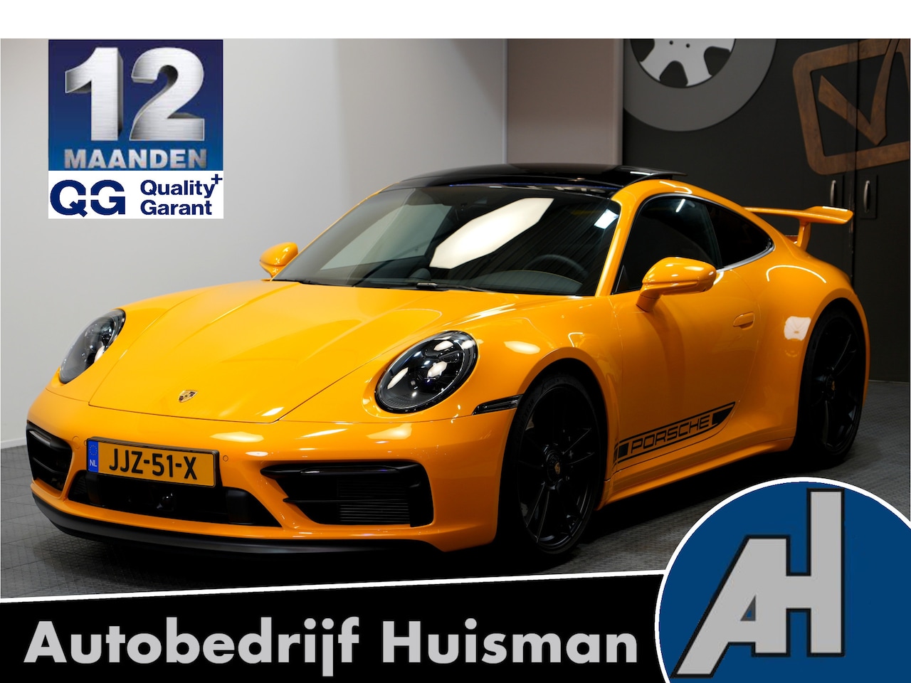 Porsche 911 - 3.0 Carrera 4 GTS 353kW/480pk Aut8 AERO PAKKET + INNODRIVE + PANODAK + SPORT CHRONO + LIFT - AutoWereld.nl