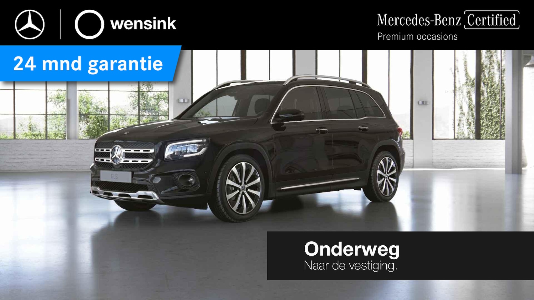 Mercedes-Benz GLB - 200 Luxury Line 7p. | Trekhaak | Panoramadak | 19" lichtmetalen velgen | Widescreen | Sfee - AutoWereld.nl