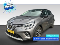 Renault Captur - TCe 140PK AUTOMAAT INITIALE PARIS NAVI LEDER CAMERA TREKHAAK