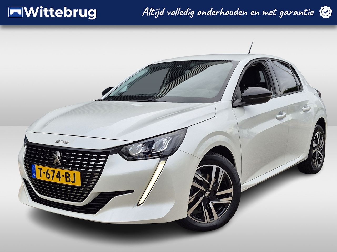 Peugeot 208 - 1.2 PureTech Allure Pack | Automaat | Navigatie | Keyless Entry en Start | Parelmoer Wit ! - AutoWereld.nl