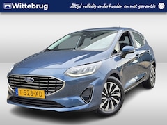 Ford Fiesta - 1.0 EcoBoost Hybrid Titanium | Parkeersensoren | Keyless Entry | Stoel en Stuurverwarming