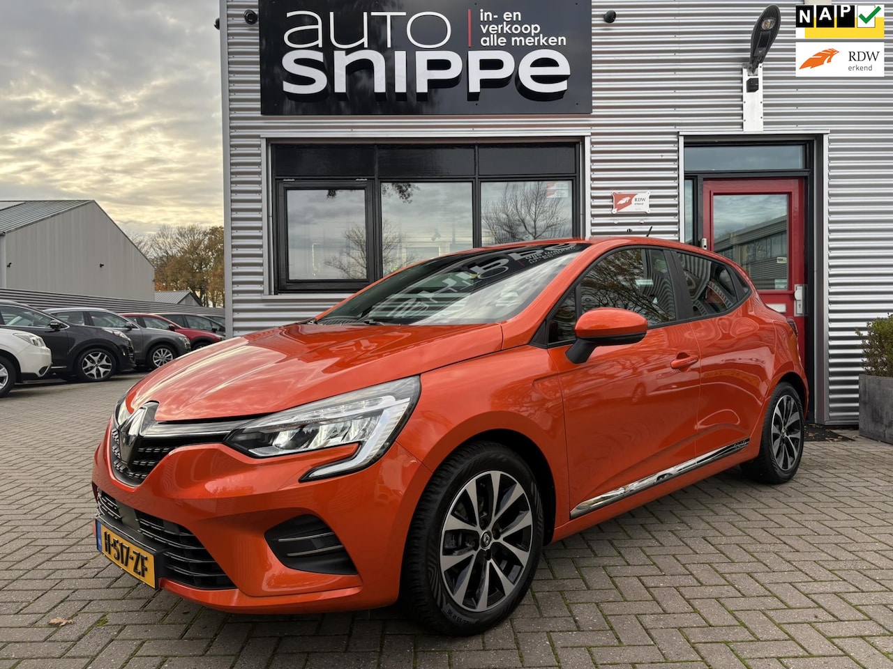 Renault Clio - 1.0 TCe Zen -5DRS.-TREKHAAK-AIRCO-ANDROID AUTO/APPLE CARPLAY-ISOFIX-NAVI-DAB+-LICHTMETALEN - AutoWereld.nl