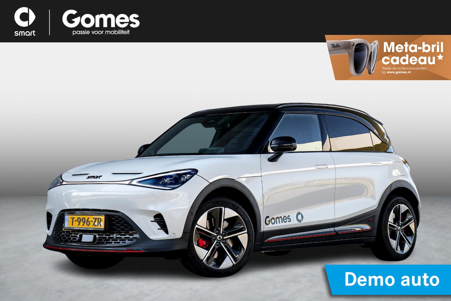 Smart #1 - BRABUS | Panoramadak | Adaptieve Cruise Control | 360° Camera | Dodehoekdetectie | Beats S - AutoWereld.nl