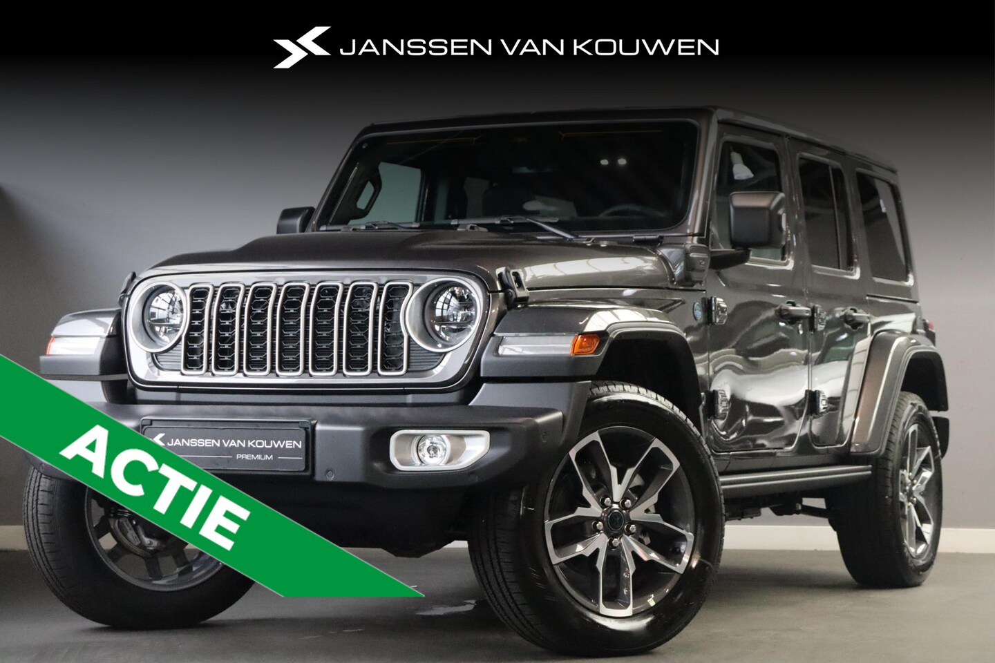Jeep Wrangler Unlimited - 4xe 380 Sahara ***VOORRAADAUTO*** - AutoWereld.nl