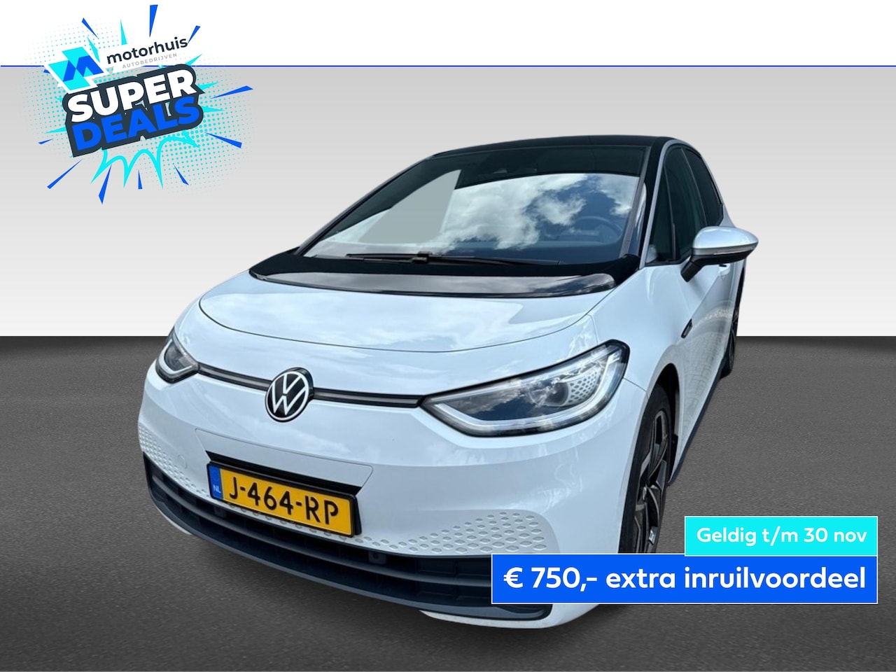 Volkswagen ID.3 - 58kWh 204PK 1ST EDITION PLUS IQ LIGHT NAVI WINTERPACK CAMERA - AutoWereld.nl
