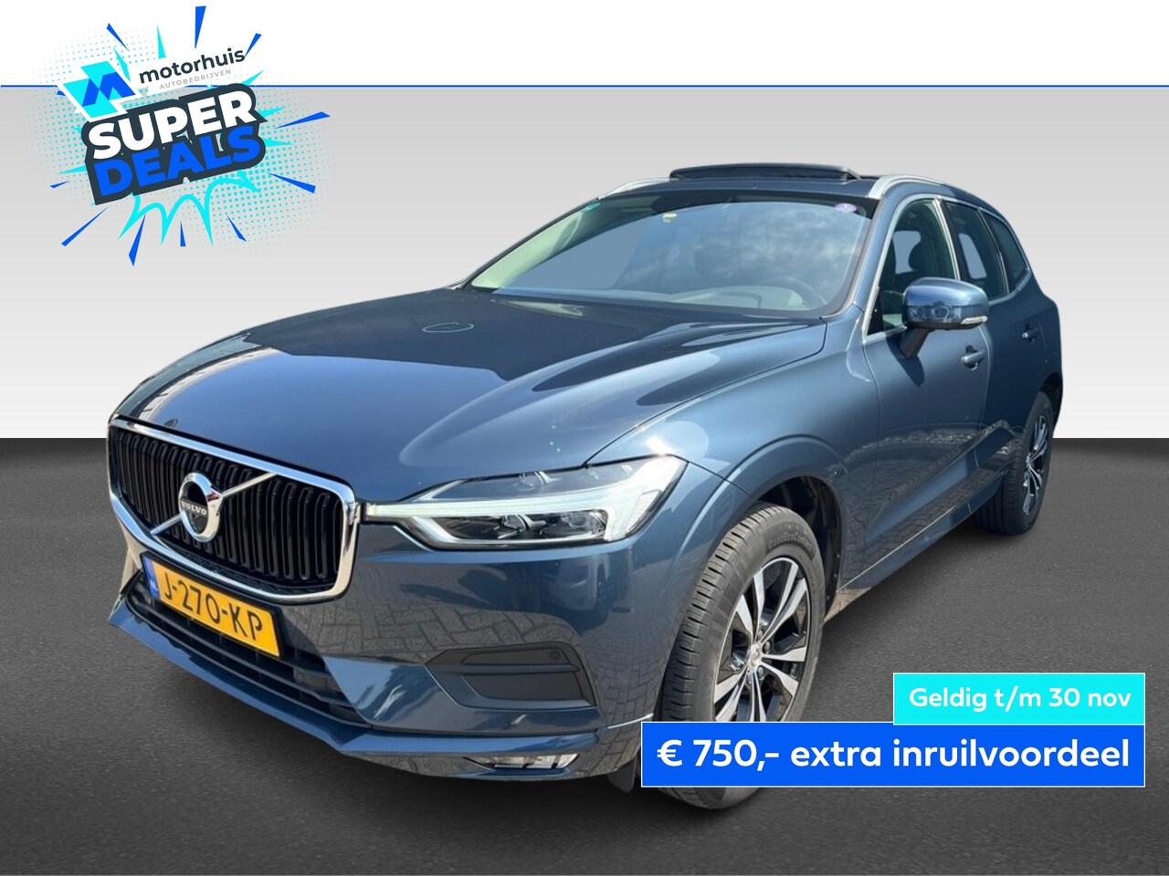 Volvo XC60 - B5 250PK AUTOMAAT BUSINESS PRO PANO NAVI CAMERA - AutoWereld.nl