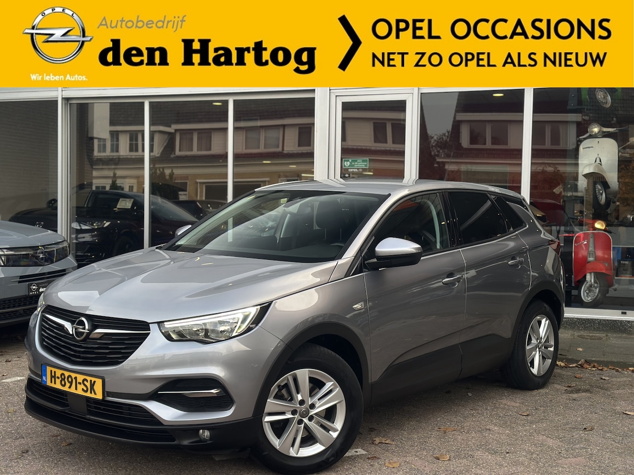 Opel Grandland X - 1.2 Turbo Online Edition AGR Stoelen Apple Carplay/Android Auto/Winterpakket - AutoWereld.nl