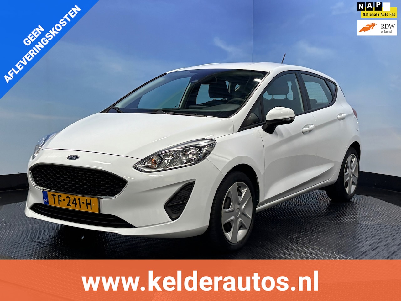 Ford Fiesta - 1.1 Navi | Bluetooth | Airco | Cruise | Lane departure |Nieuwe type - AutoWereld.nl