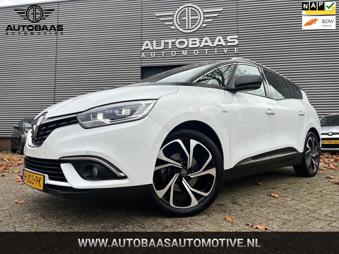 Renault Grand Scénic - 1.3 TCe Bose 7-Persoons AUTOMAAT+NL-AUTO+1EIG+NAP+BOSE+1/2 LEDER+TREKHAAK+FULL LED+PARKEER - AutoWereld.nl