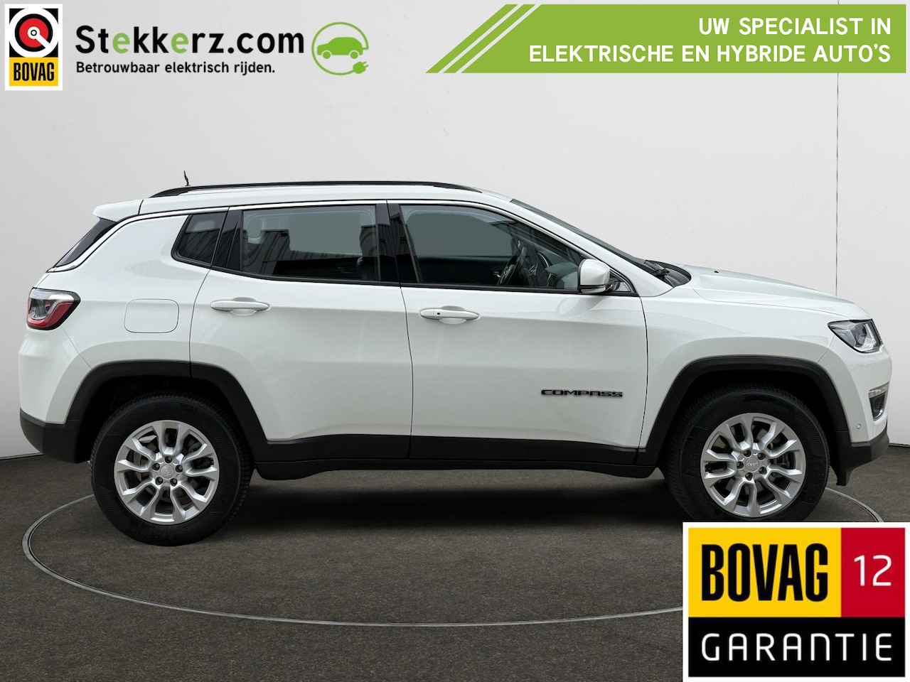 Jeep Compass - 4xe 190 Plug-in Hybrid Electric Limited Lease Ed. 4xe 190 Plug-in Hybrid Electric Limited Lease Ed. - AutoWereld.nl