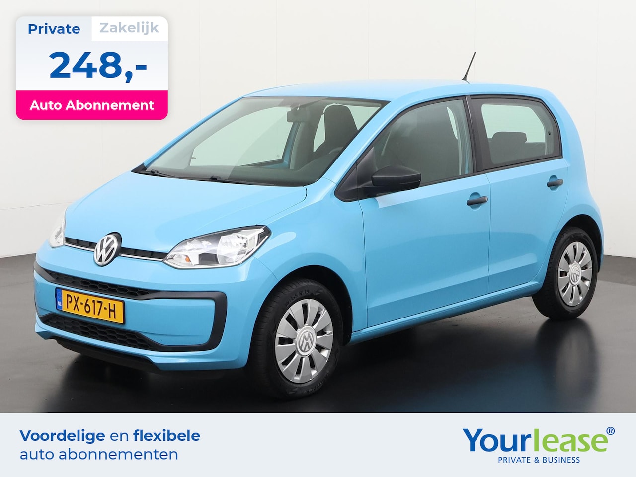 Volkswagen Up! - 1.0 BMT take up! | All-in 248,- Private Lease | Direct uit voorraad - AutoWereld.nl