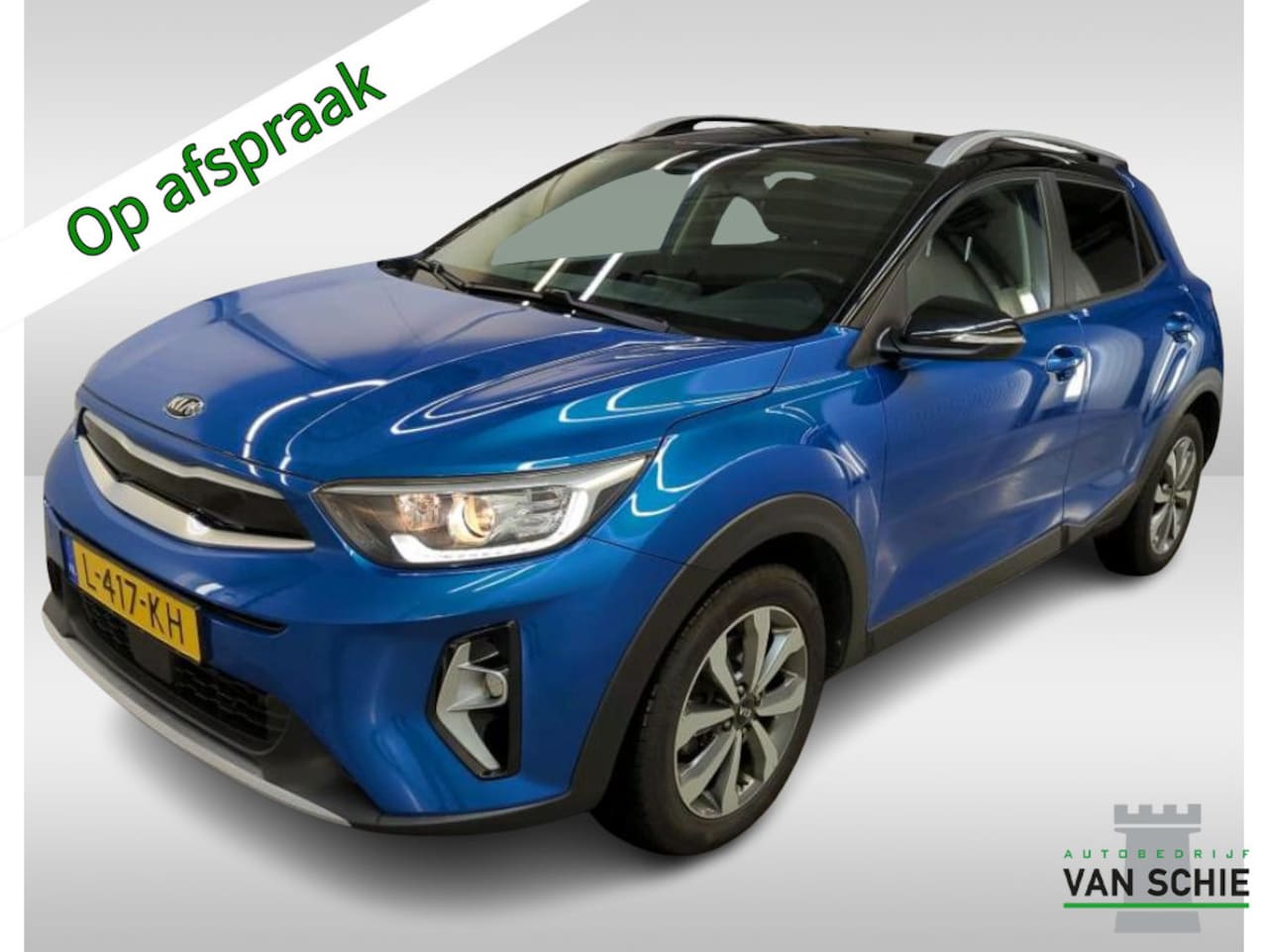 Kia Stonic - 1.0 T-GDI MHEV DynamicPlusLine (120 PK) 2e-Eig. & ..-Onderh. BOVAG-Garantie. NL-Auto. - AutoWereld.nl