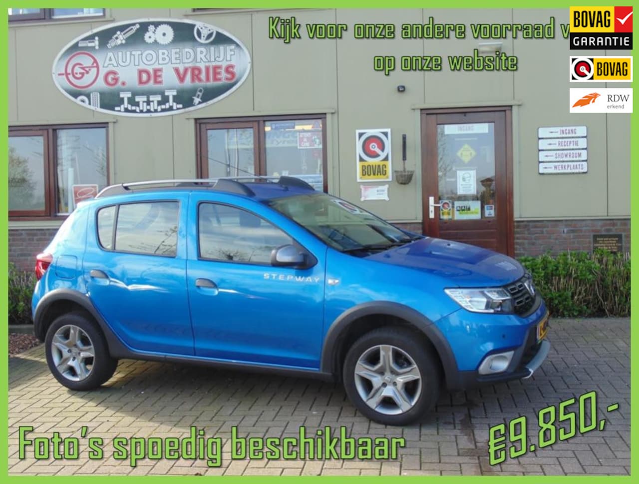 Dacia Sandero Stepway - 0.9 TCe SL - Prijs inclusief 12 maanden BOVAG-garantie en afleveren - - AutoWereld.nl