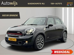 MINI Countryman - 1.6 Cooper S ALL4|JCW|184PK|PANO|H&K|LEDER|XENON|NAVI|PDC|TREKHAAK