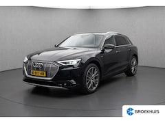 Audi e-tron - 55 quattro Business edition Plus 95 kWh | Dealer Onderhouden | Valcona Leder | Luchtvering