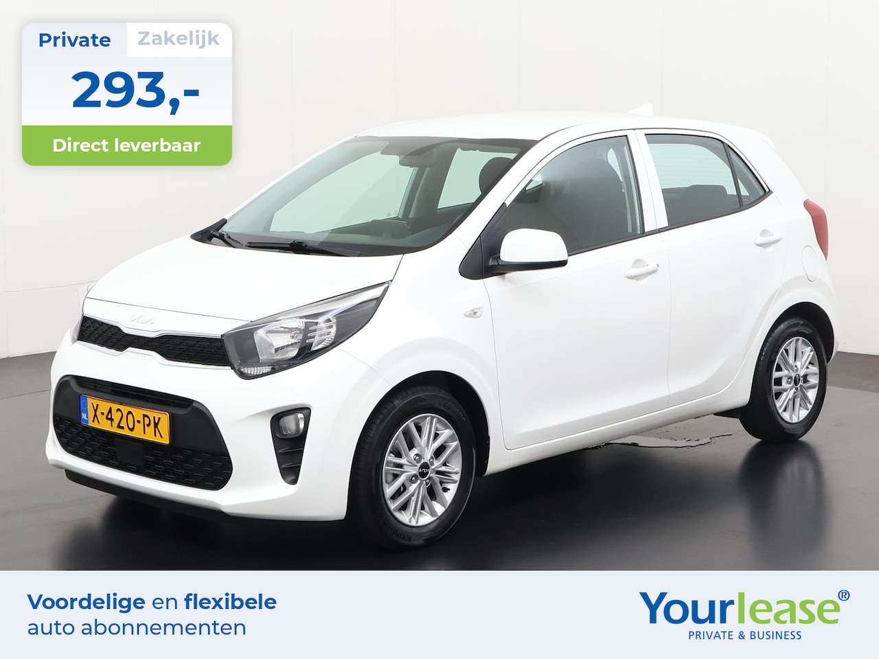 Kia Picanto - 1.0 DPi DynamicLine | All-in 293,- Private Lease | Direct uit voorraad - AutoWereld.nl